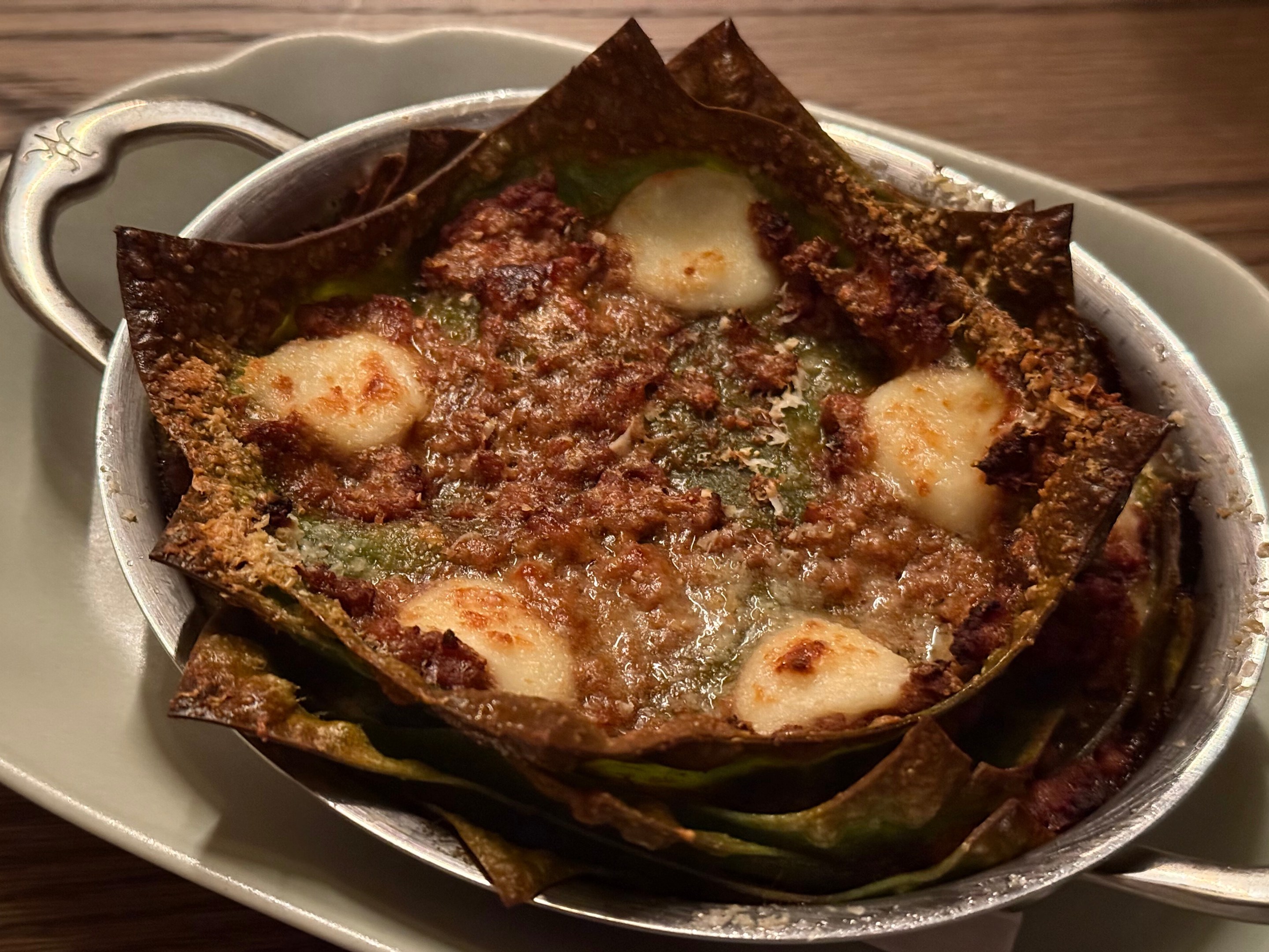 Lasagna from Menlo Park’s Yeobo, Darling