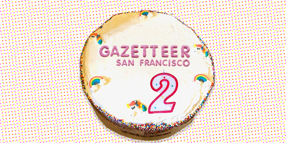 Gazetteer 2 Year Anniversary sale