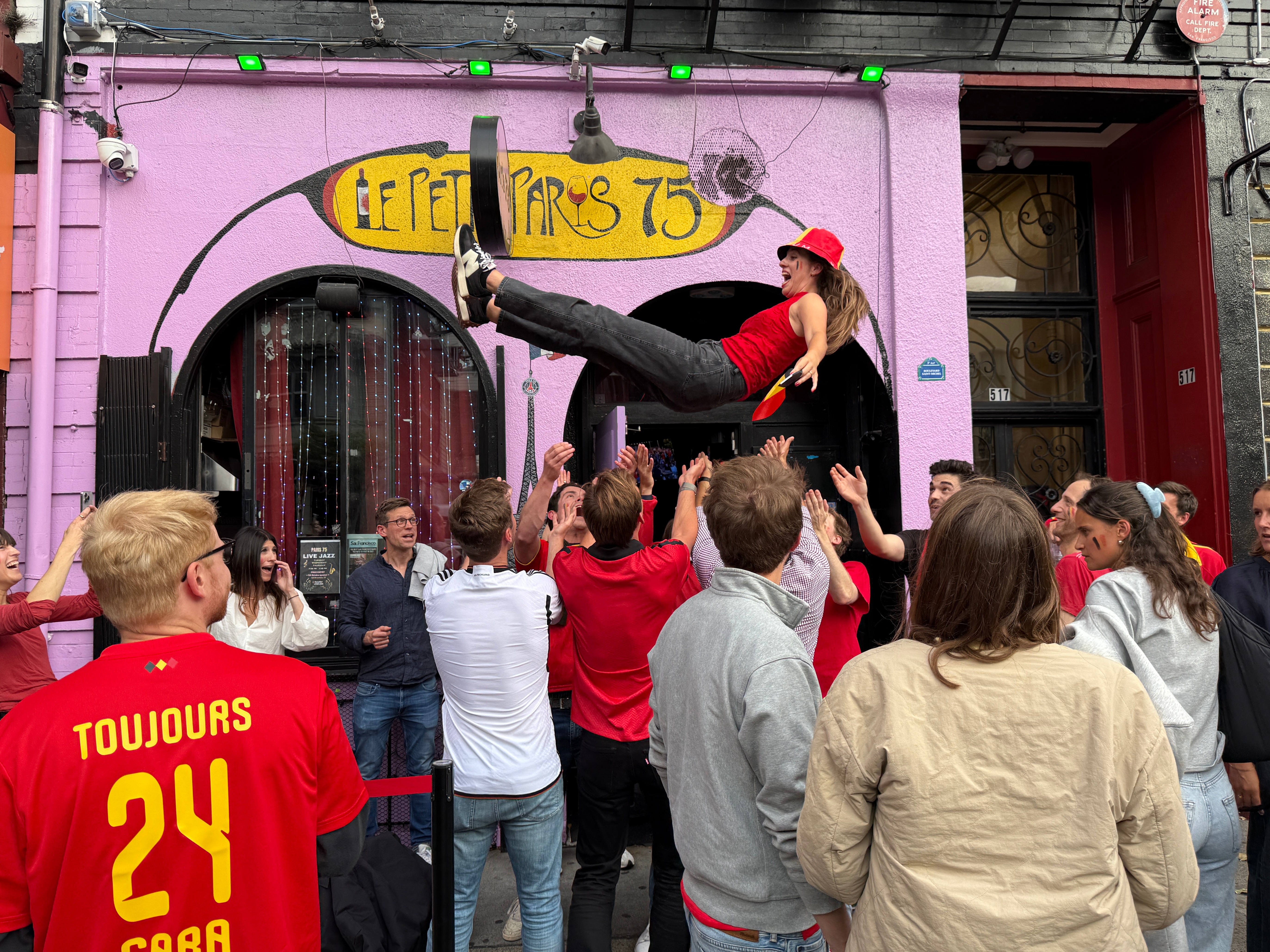 Among the Red Devils